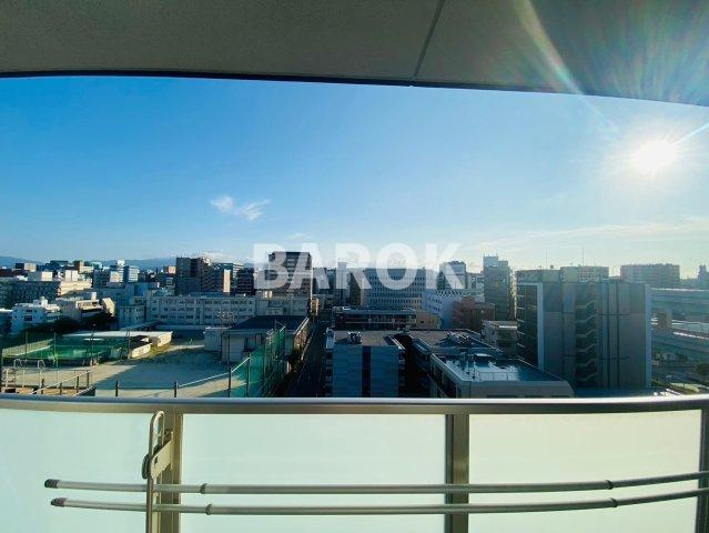 テイルガーデン博多のバルコニー