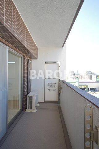 エンクレスト香椎のバルコニー