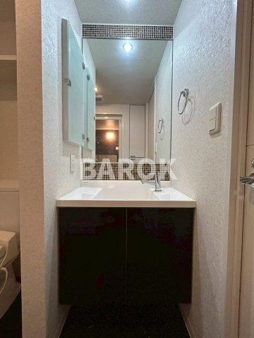 パークレジデンシャル博多の洗面所