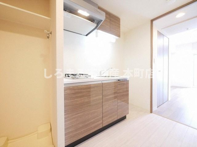 プレサンス心斎橋ソレイユのキッチン