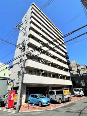 【外観】 | グランロード立売堀 | スタイリッシュな外観のマンションです