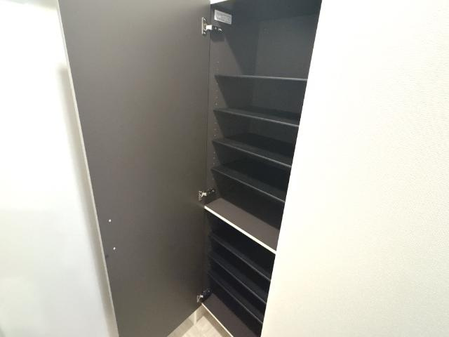 Luminous coatの収納|下駄箱