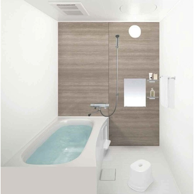 戸塚東3丁目アパートの浴室|コンパクトで使いやすいお風呂です