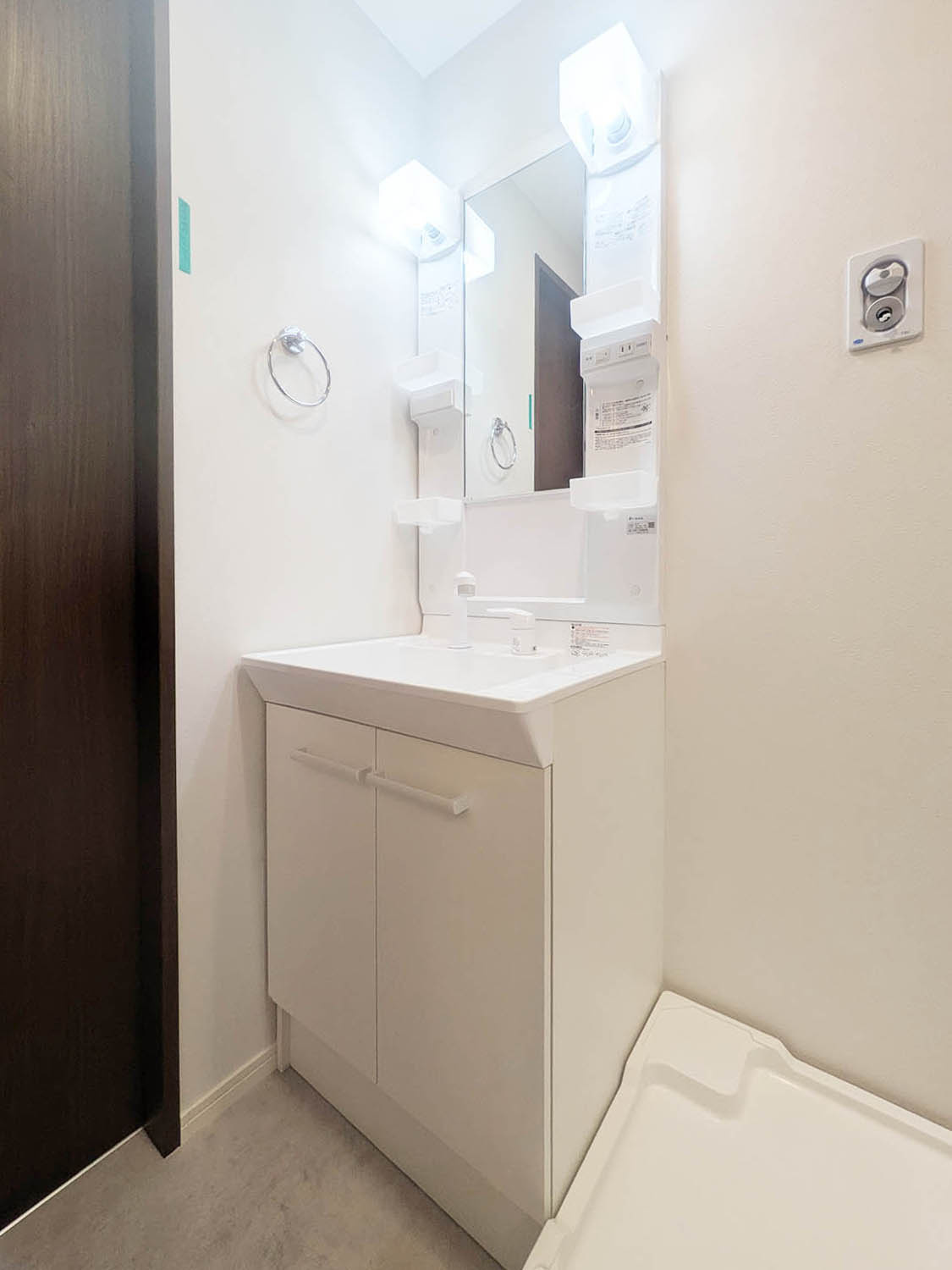 プルメリア・指扇の洗面所|忙しい朝には欠かせない洗面所です