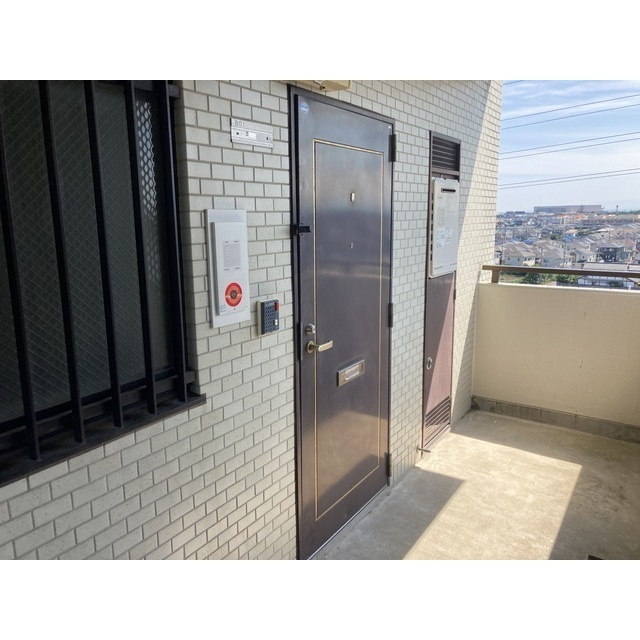 パークビュー北本の玄関|きれいな玄関です