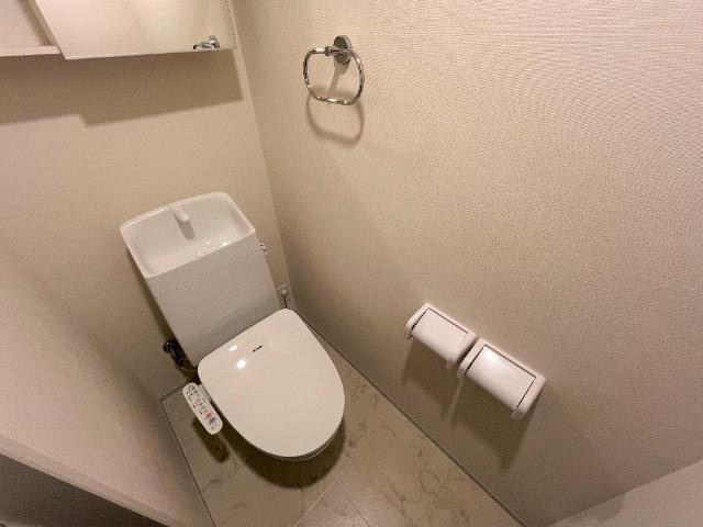 仮）西金野井アパート新築工事のトイレ|シャワー付トイレ（イメージ）