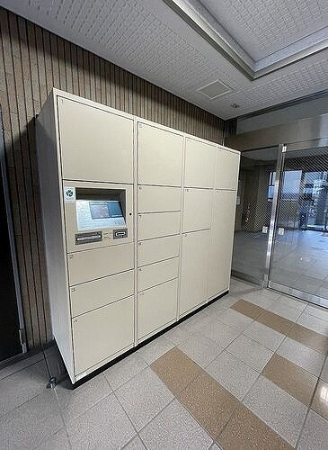 レクセルプラザ西川口の設備|宅配ＢＯＸ　※前回募集時2023年1月撮影
