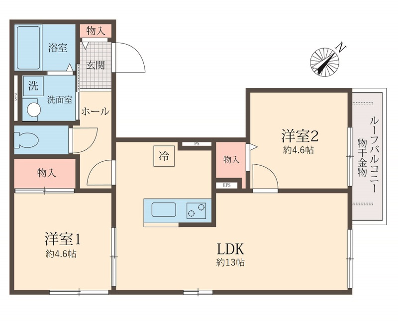 （新築）さいたま市岩槻区美園東一丁目計画の間取り