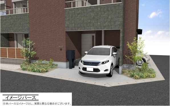 （新築）さいたま市岩槻区美園東一丁目計画の駐車場|駐車場に車を止められます