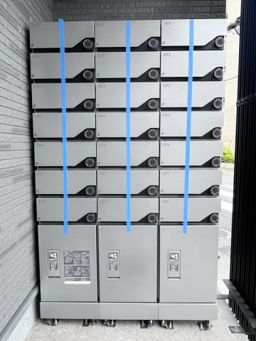 リブリ・西浦和のエントランス|落ち着いたエントランスです