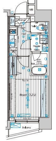 マキシヴ高島平の間取り