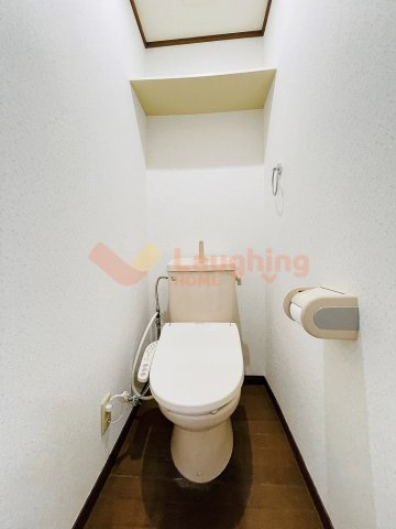 コーポラスKⅡのトイレ|ゆったりとした空間のトイレです