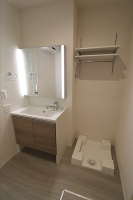 【洗面所】 | Noble villa鹿手袋　A