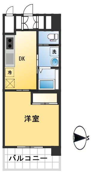 アールエスフラッツの間取り