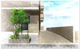 （仮称）川口市仲町1丁目計画のエントランス