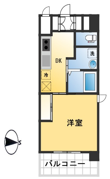 アールエスフラッツの間取り