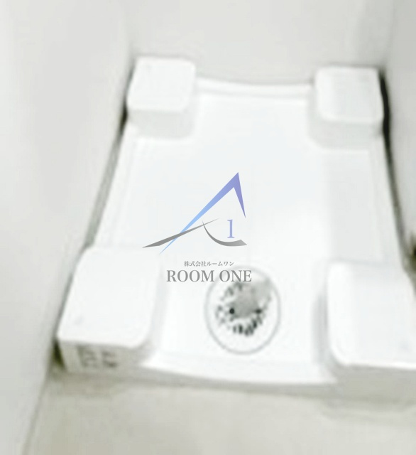 岩崎マンションの設備|洗濯機置き場です。