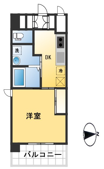 アールエスフラッツの間取り
