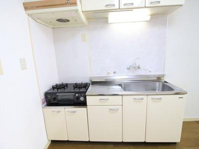 【キッチン】 | サンライズマンション | きれいなキッチンです