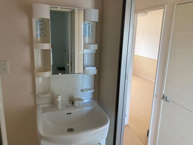 ハピネスの洗面所