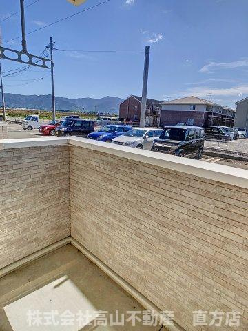 ハッピースマイルビラⅡのバルコニー