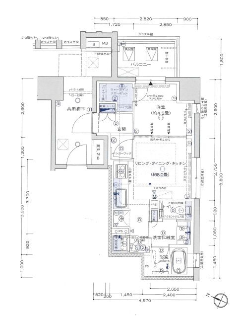 プラウドタワー本町2丁目