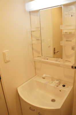 リブリ・ホープフルの独立洗面台|使いやすい洗面所です