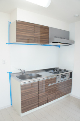 リブリ・カーサブランカのキッチン|コンパクトなキッチンで掃除もラクラク