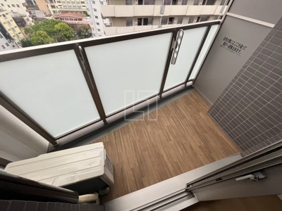 【バルコニー】 | レオンコンフォート難波アッシュ | レオンコンフォート難波アッシュ　バルコニー