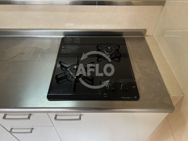 本庄アーバンハウスのキッチン|本庄アーバンハウス　コンロ