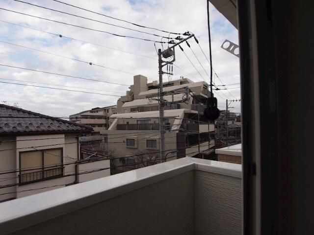 レフィナード小竹のバルコニー