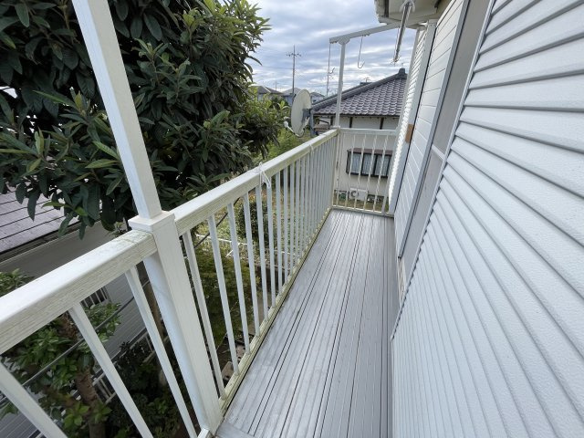 大網白里市柳橋1065中古戸建てのバルコニー