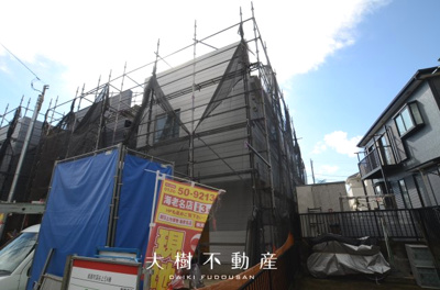 【外観】 | 綾瀬市深谷上5丁目 新築戸建て 全3棟【仲介手数料無料】 | ※令和7年11月上旬に撮影