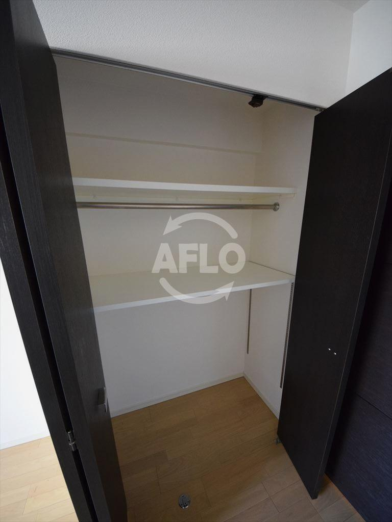 レジュールアッシュ難波リュクスの収納|レジュールアッシュ難波リュクス　クローゼット