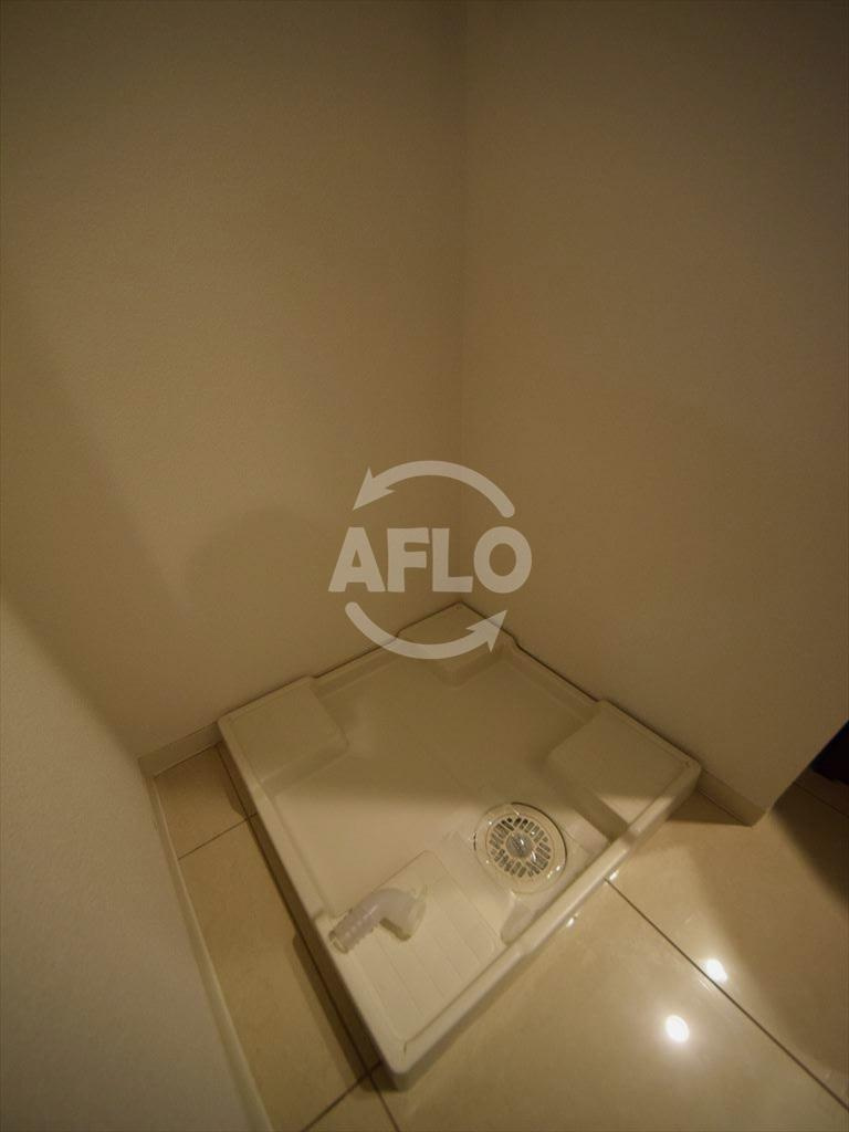 レジュールアッシュ難波リュクスの洗面所|レジュールアッシュ難波リュクス　室内洗濯パン