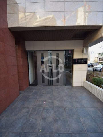 レジュールアッシュ難波リュクスのエントランス|レジュールアッシュ難波リュクス　エントランスアプローチ