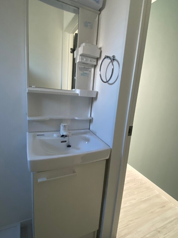 SBメゾンの洗面所