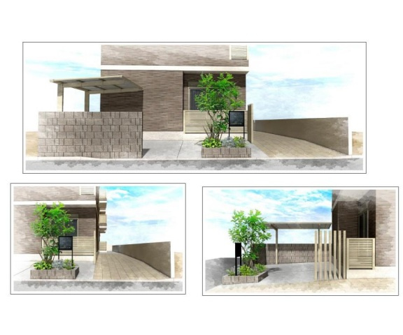 （仮称）川口市仲町１丁目計画のエントランス