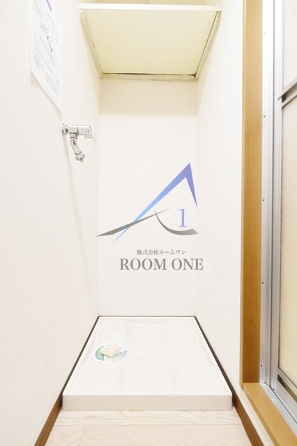 エスコート音羽の設備|洗濯機置き場です。