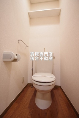 【トイレ】 | クイーンズコート | 清潔感のあるトイレ