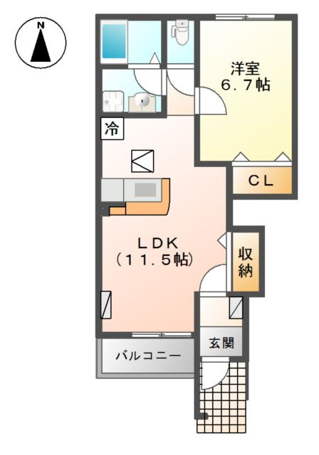 Ｃａｍｅｒａ　Ｆｅｌｉｃｅの間取り