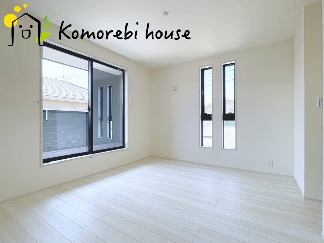 北本市下石戸下　新築一戸建て　リーブルガーデン　01の寝室|寝室です