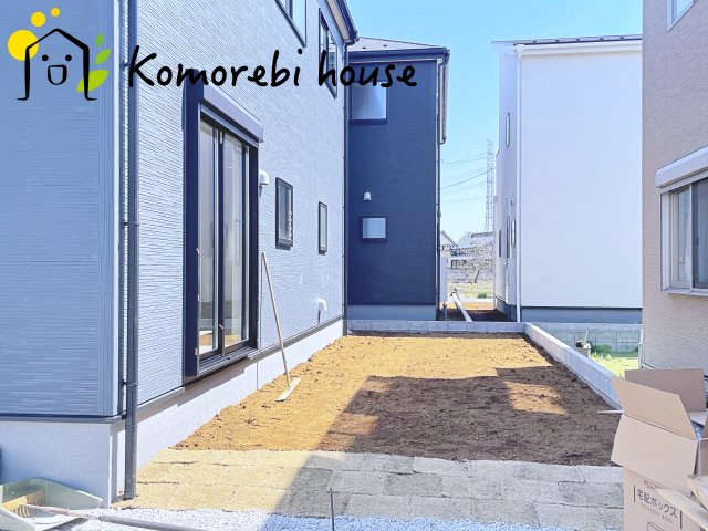 北本市下石戸下　新築一戸建て　リーブルガーデン　01の庭|お庭でゆったりと過ごせます