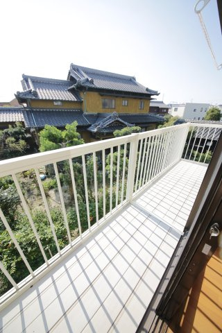 シティハイムサカキバラのバルコニー