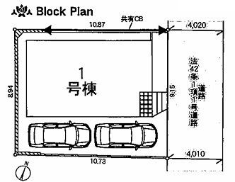 【区画図】 | 綾瀬市寺尾北３丁目 新築戸建て 全1棟【仲介手数料無料】 | 【仲介手数料無料でご紹介可能です】大樹不動産