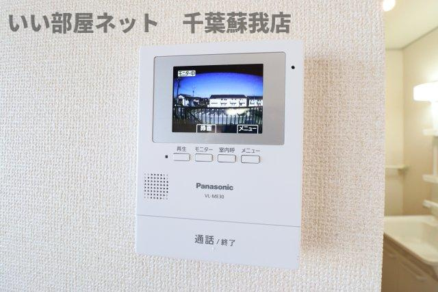 スプリング・クレイン　Ⅱのセキュリティ|TVモニターホン付きでセキュリティ面も安心！