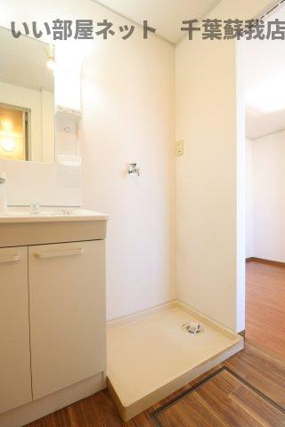 スプリング・クレイン　Ⅱの洗面所|洗濯機置場