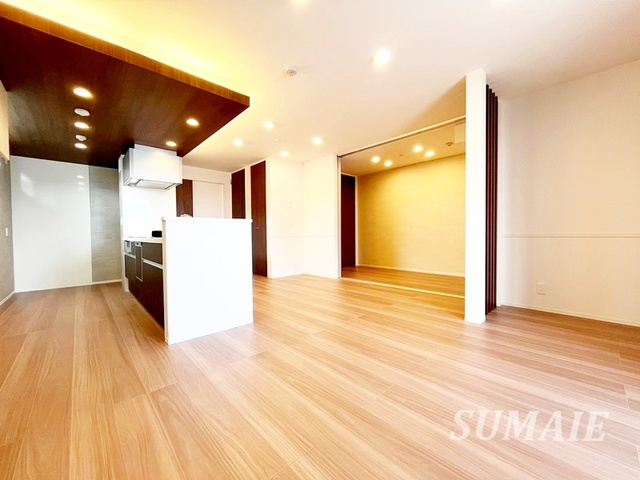 Ｂｅｌｌｅｖｉｌｌｅ桜木町の居間・リビング|綺麗なリビング！