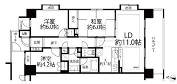 【間取り】の画像