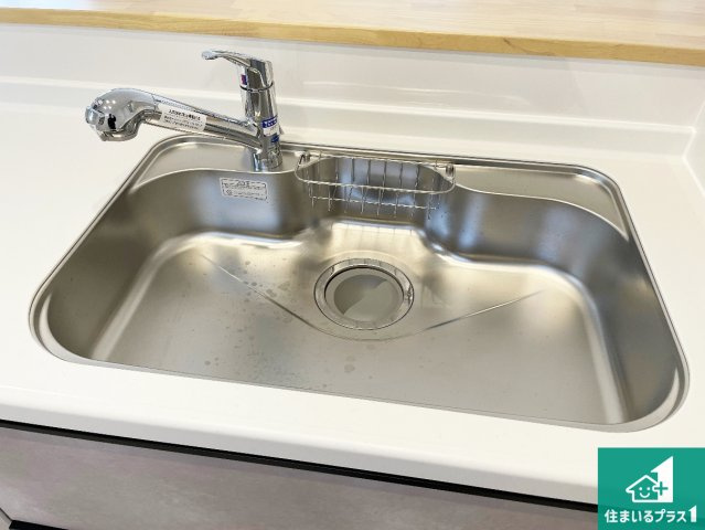 神戸市北区鳴子　第3期　新築一戸建ての設備|広々としたシンクで食器洗いも楽々！